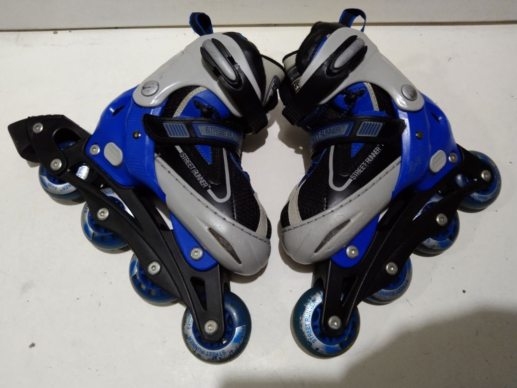 Rolki dla dziecka Street Runner Rozmiar 32/35 regulowany
