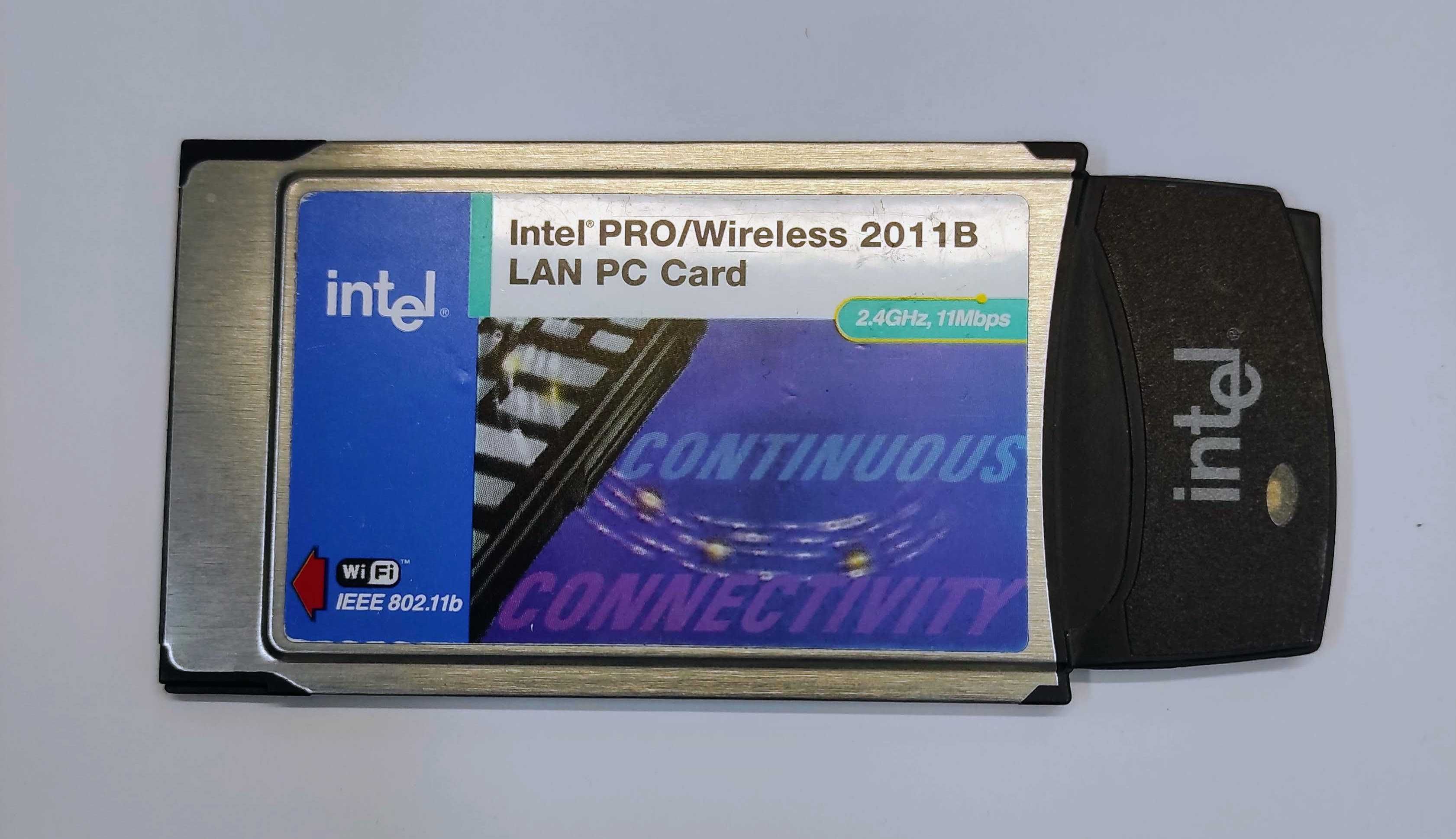 Intel Wireless LAN PC Card