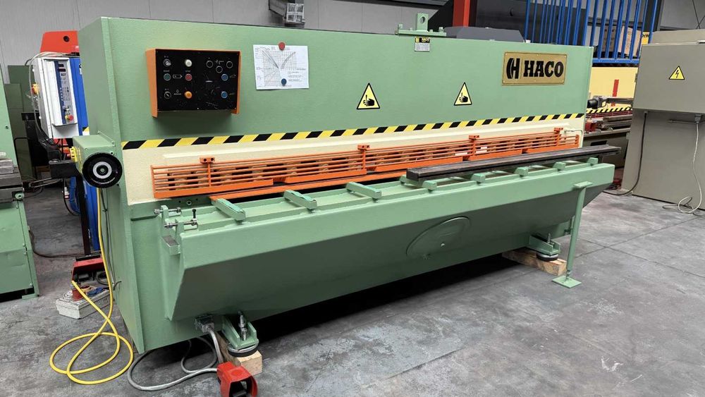 Gilotyna nożyce do blachy HACO TS 3050 x 6 mm