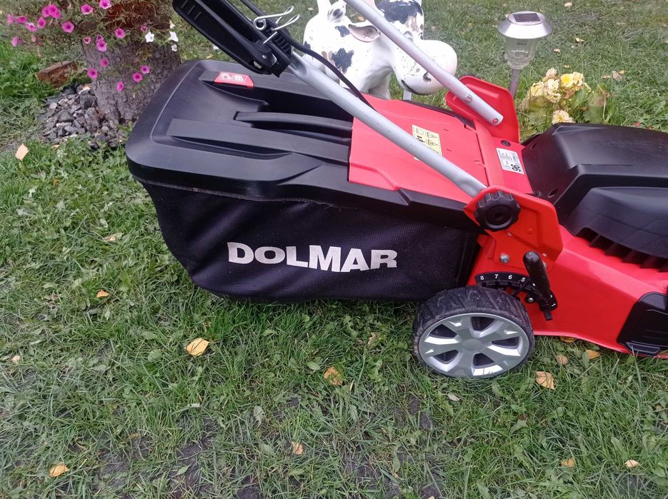 Kosiarka Elektryczna DOLMAR 1800W z Koszem ABS - Ładny Stan / Zadbane