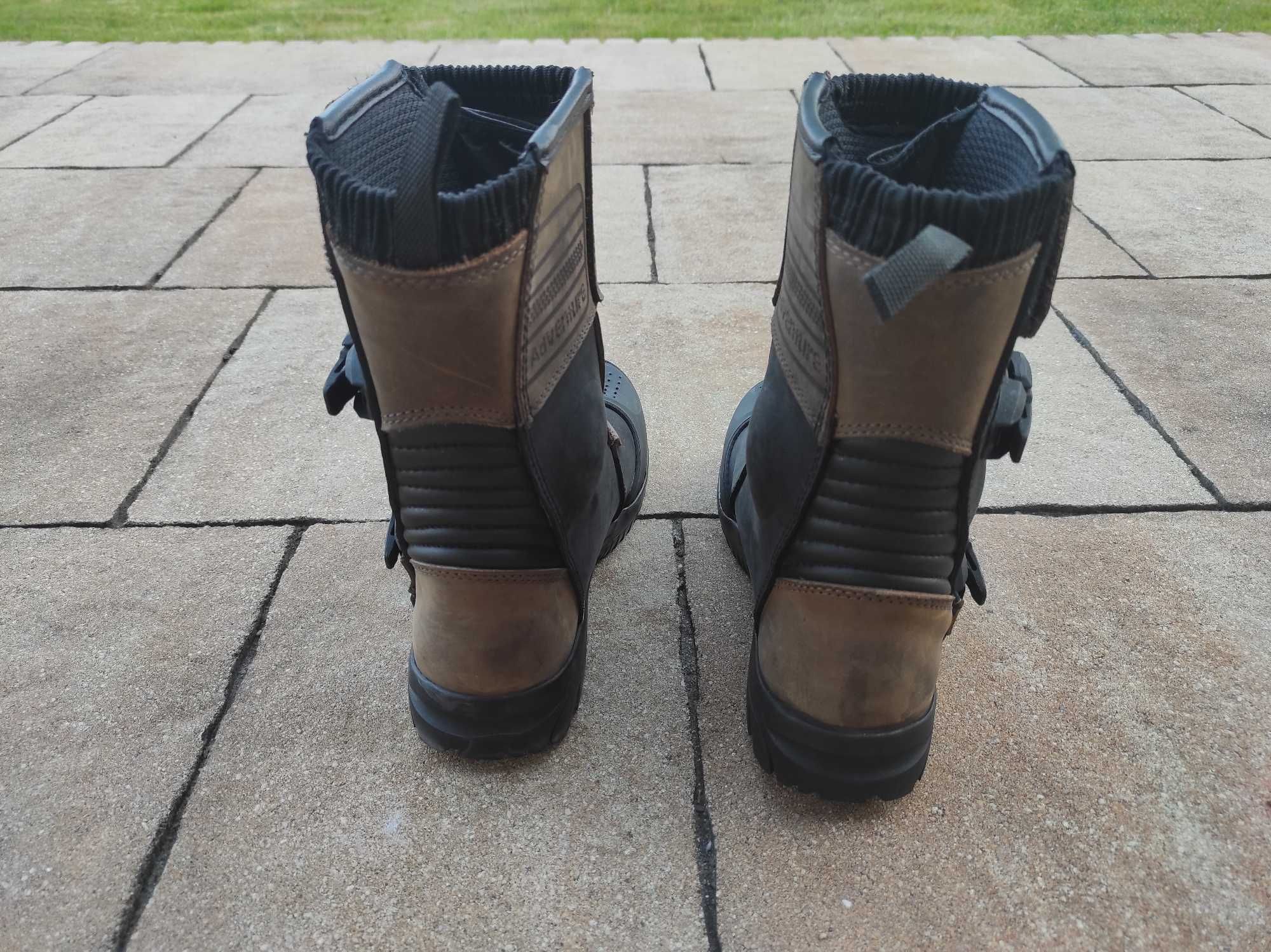 Buty motocyklowe Modeka Tariko r. 39 ADV jak Forma brązowe