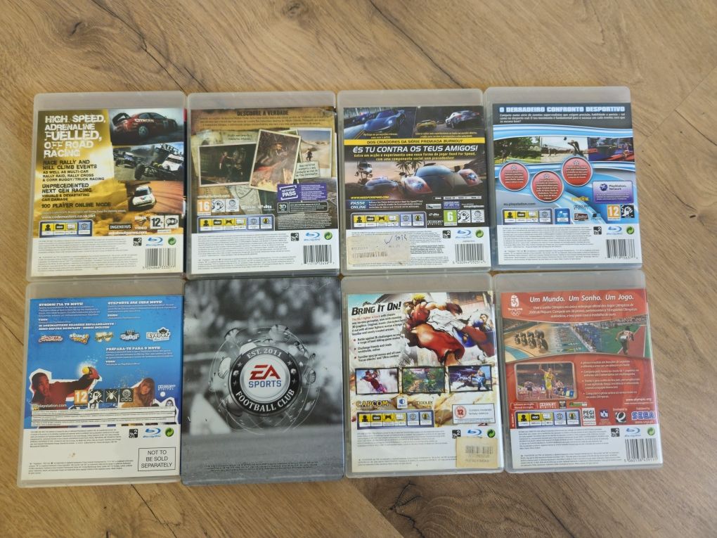 Jogos Sony playstation 1 2 3 incompletos Sem Manual e Sem Selo IGAC