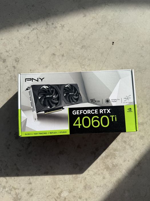 Nowa karta Graficzna PNY RTX 4060 Ti 16gb