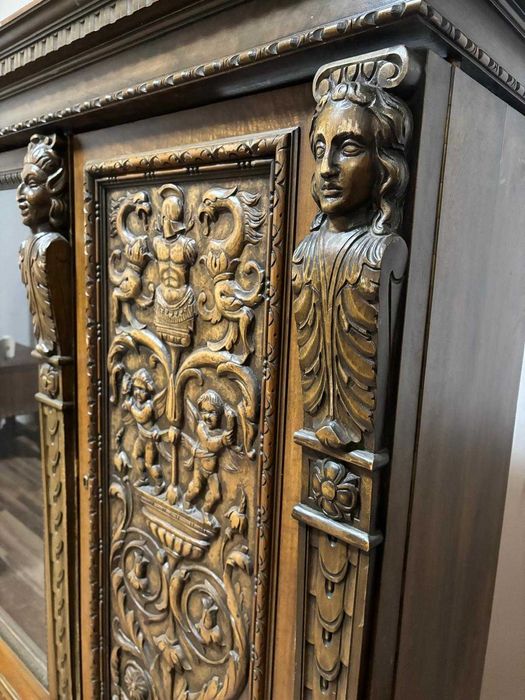 Komplet mebli gabinet Antyk Lwie łapy