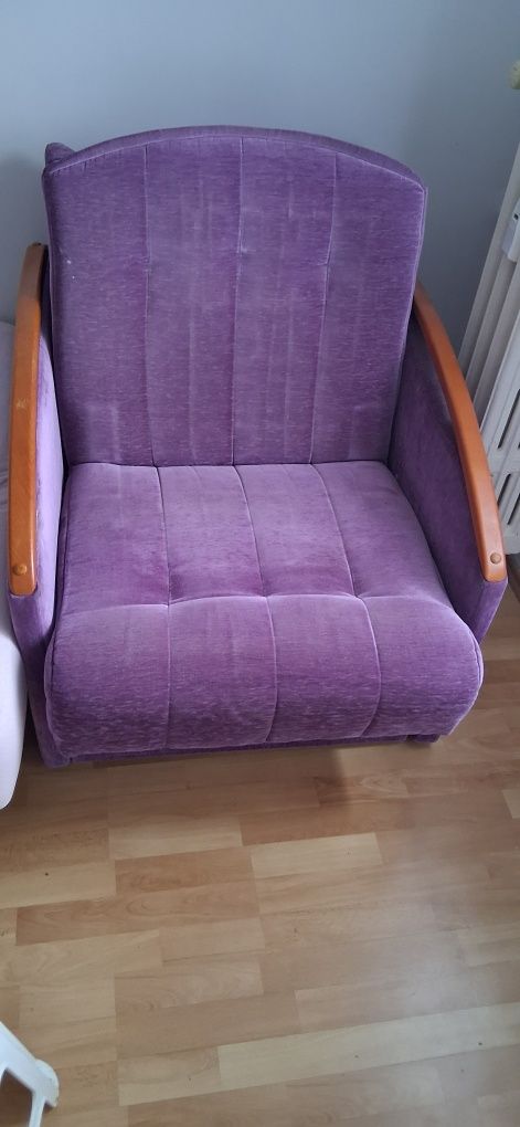 Fotel rozkładany z funkcją spania