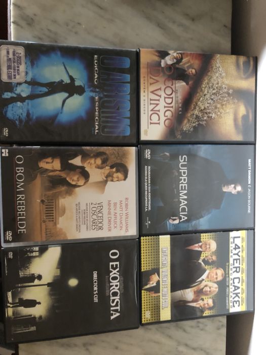 Lote de dvd’s em portugues