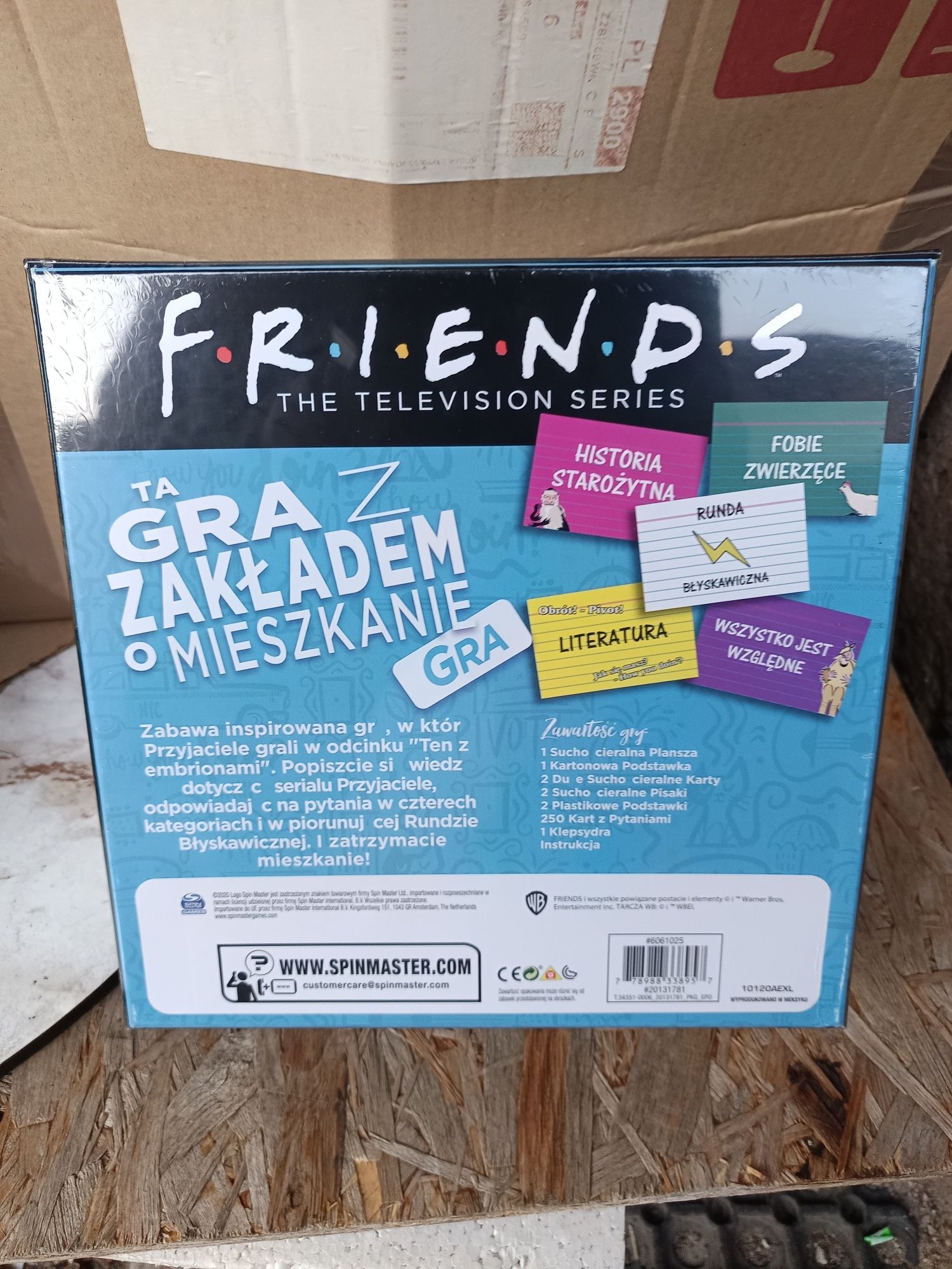 Friends Gra O Mieszkanie Spinmaster Games 3z