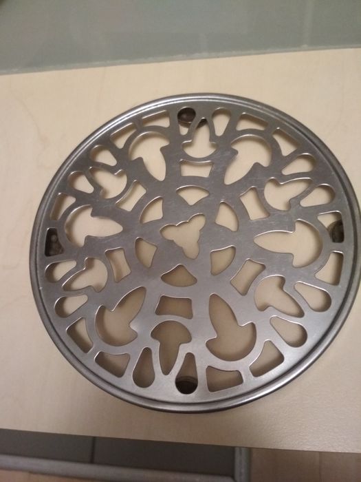 Metalowa podstawka pod gorące z czasów radzieckich, rarytas