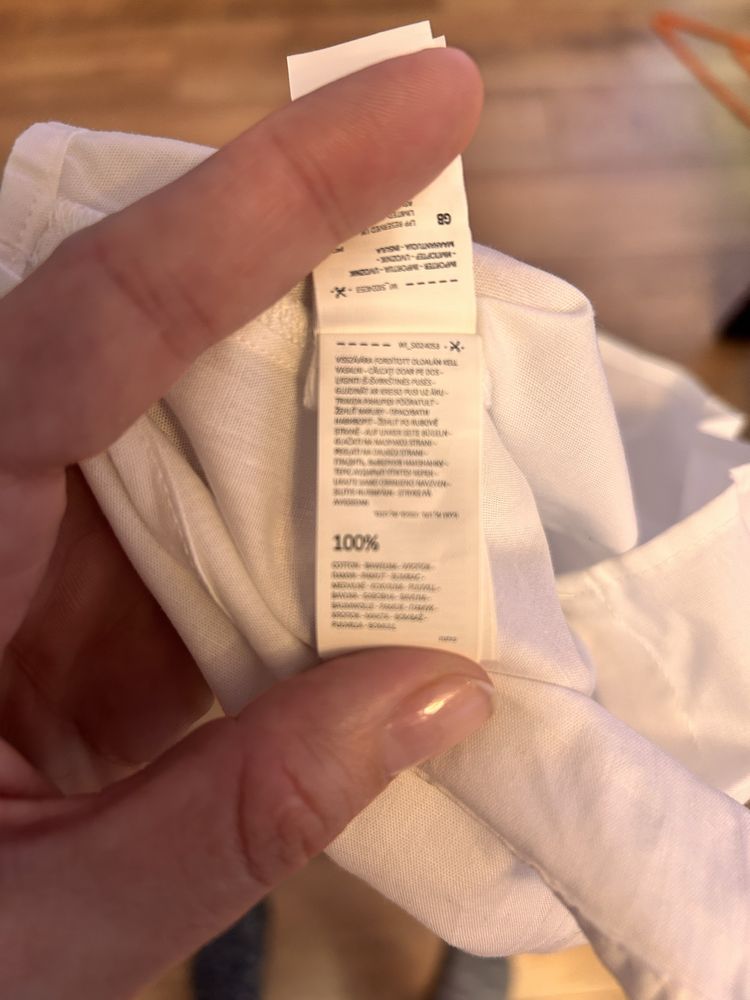 Elegancka koszula z metką niezużywana rozm 86 100% cotton