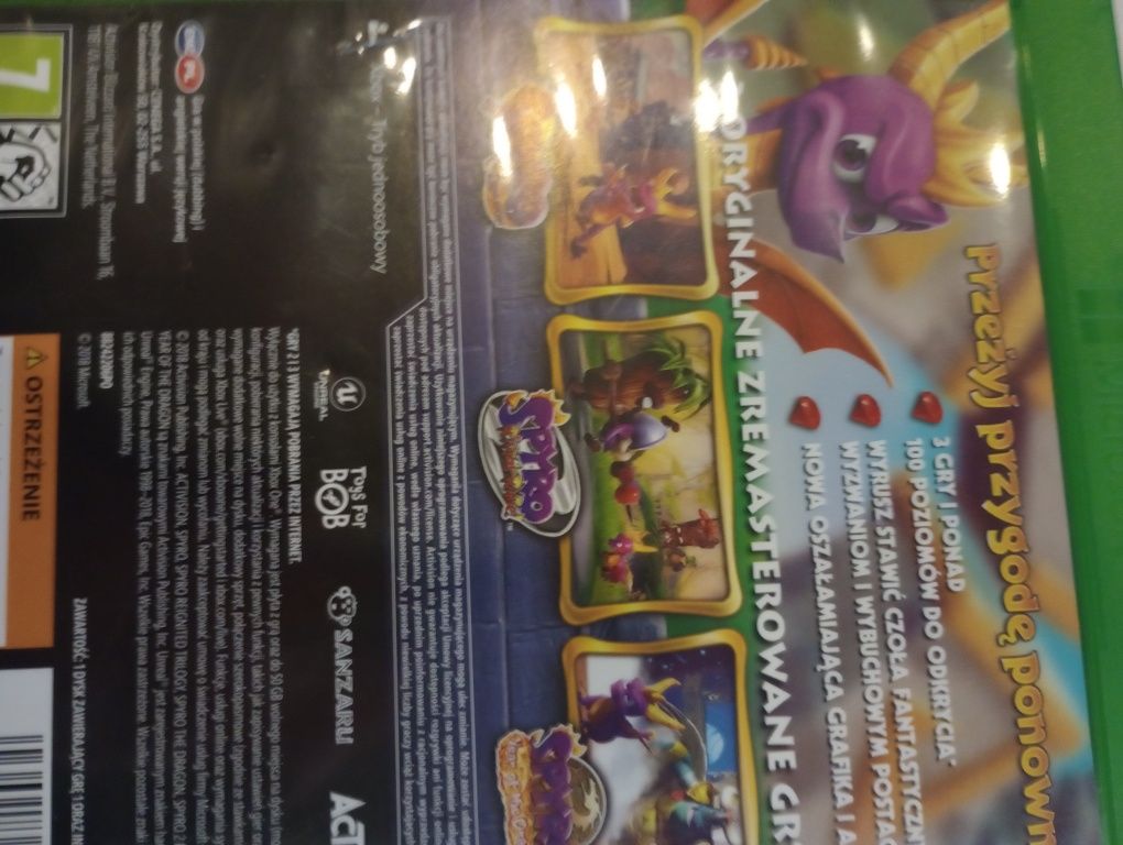 Xbox one Spyro Reignited Trilogy