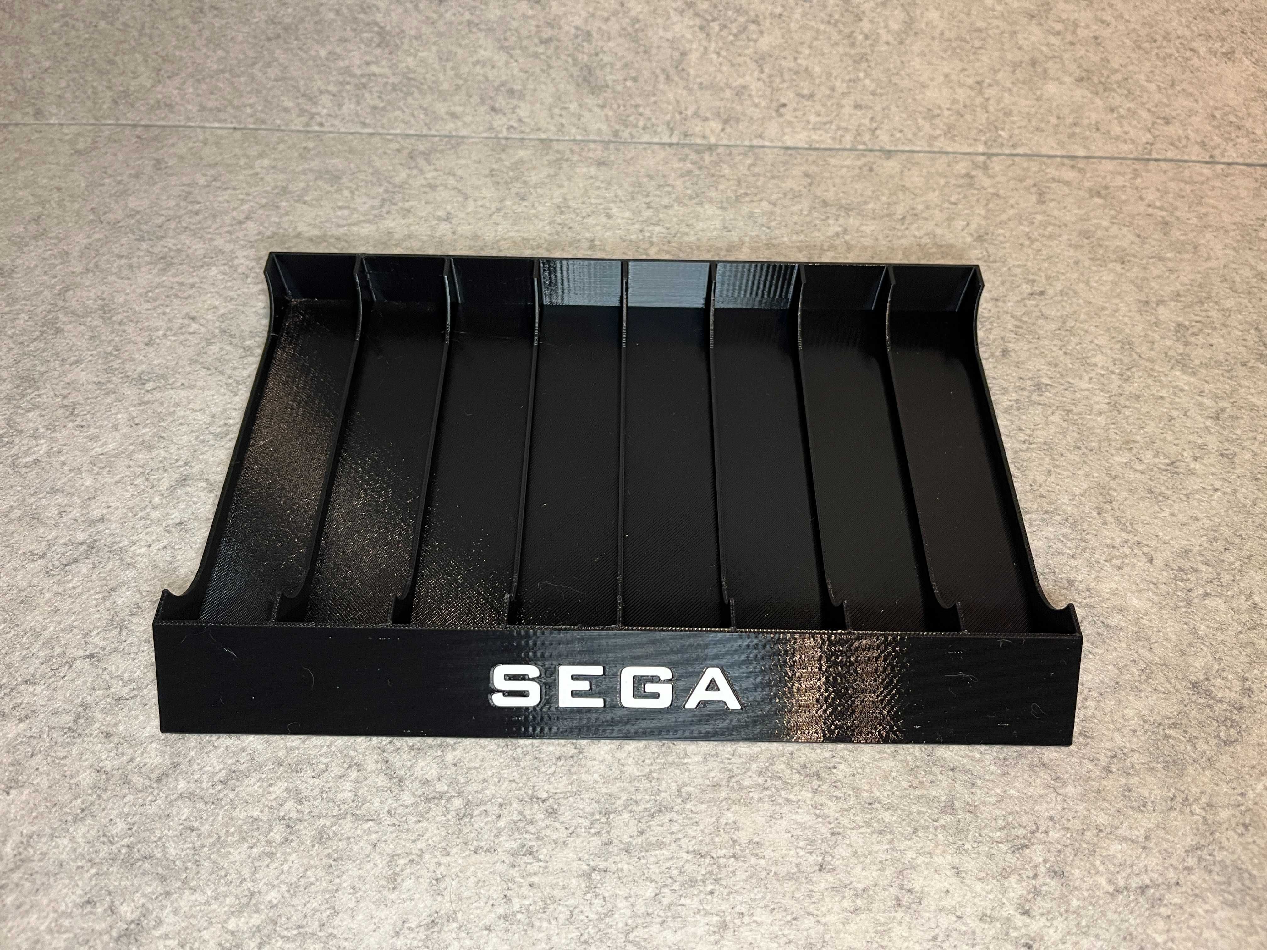 Stojak podstawka na 8 gier Sega MegaDrive / MasterSystem