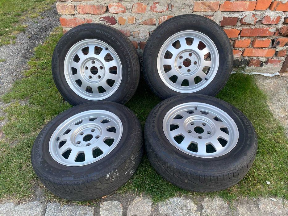 Komplet felg aluminiowych z oponami 5x112 rozmiar 15