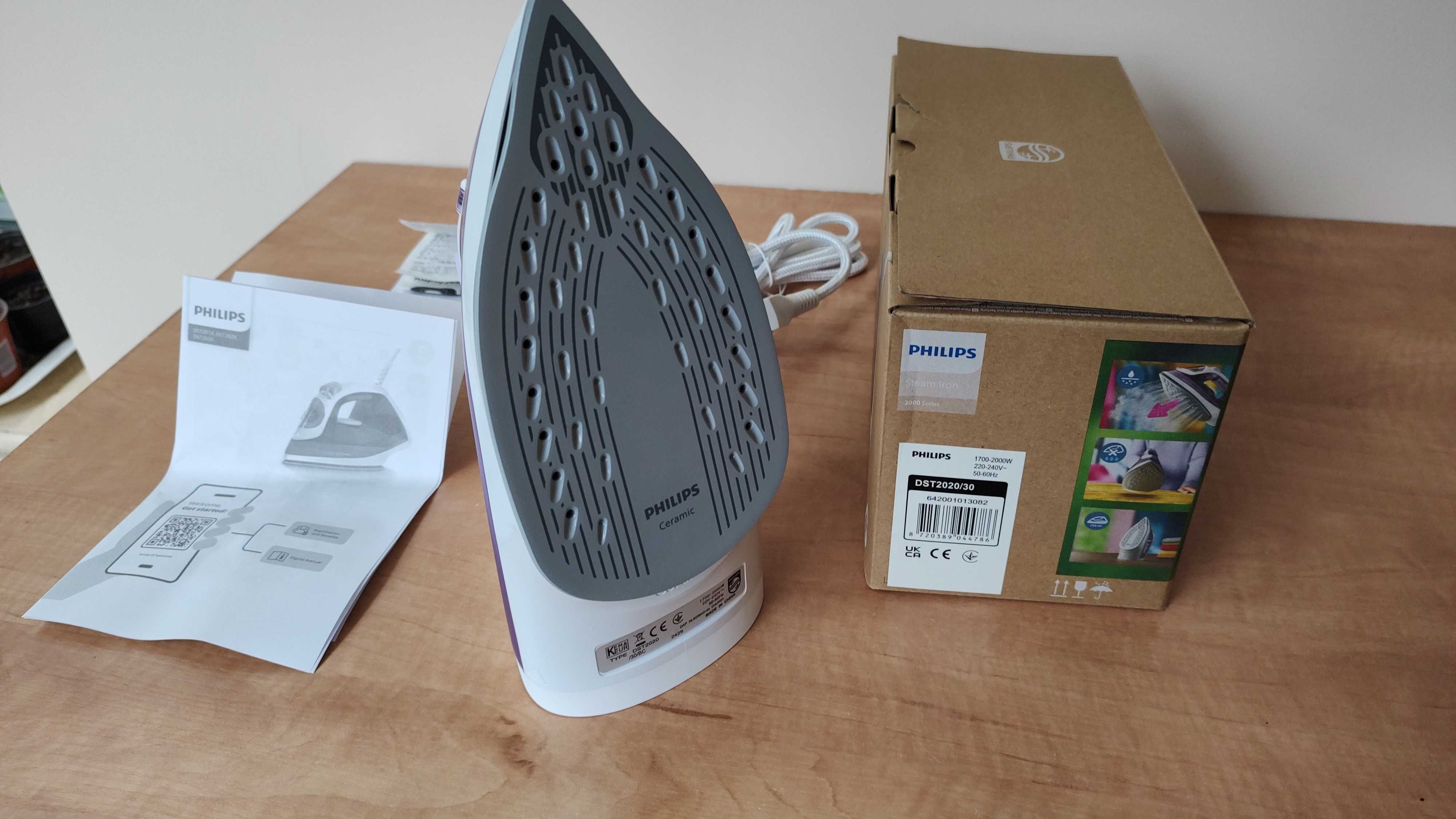 Żelazko Philips DST2020/30 na gwarancji nowe 2000W