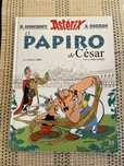 Livro BD Asterix e o Papiro de Cesar