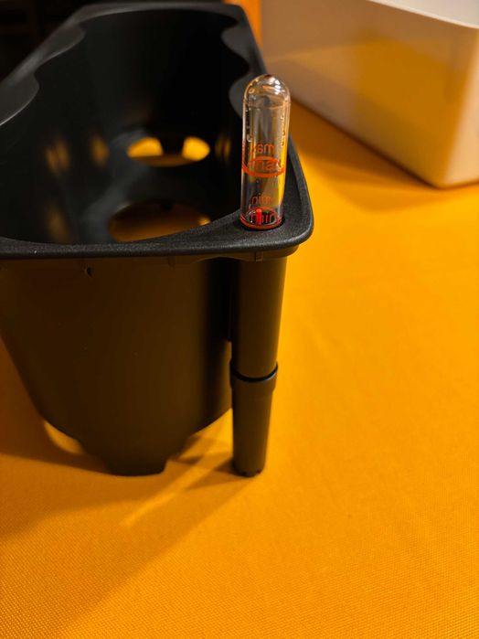 Lechuza Cube Glossy Tripple - Samonawadniająca donica do ziół/kwiatów