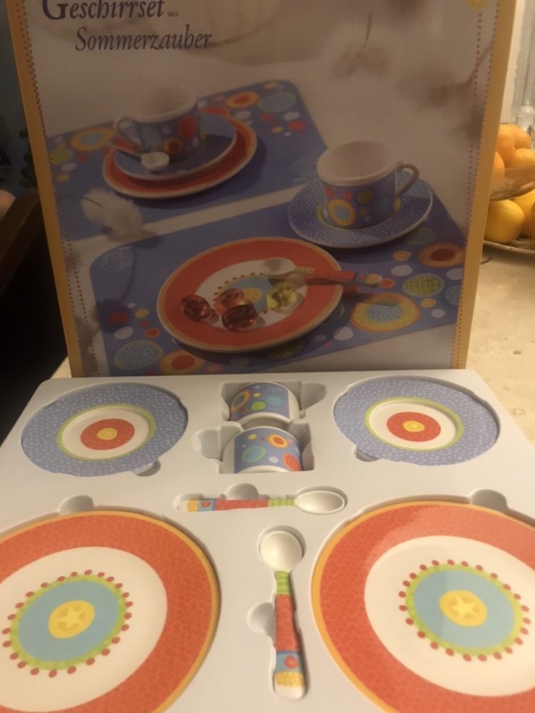 Набор  детской посуды Haba  Германия