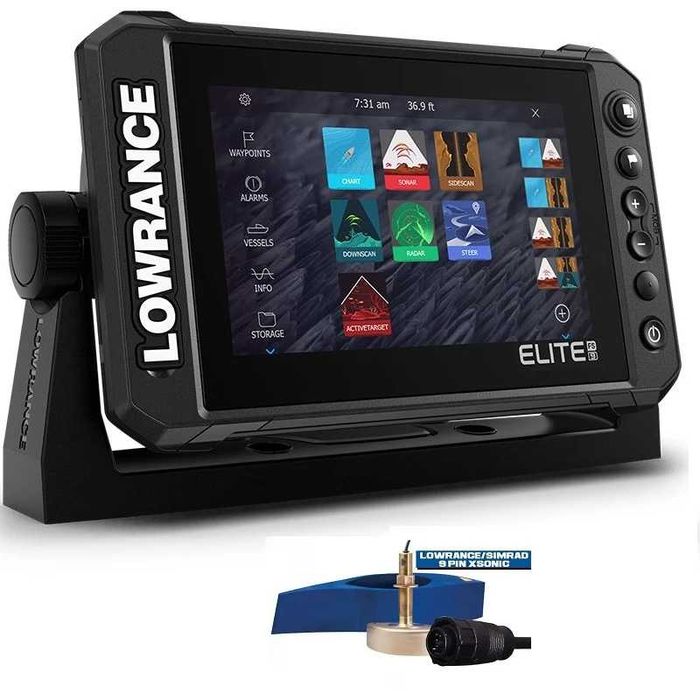Lowrance Elite FS9 BlackEdition +Transdutor Airmar B258 de bronze 1 kw