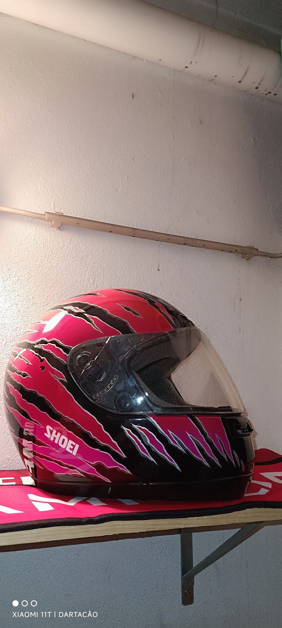 Capacete original shoei antigo