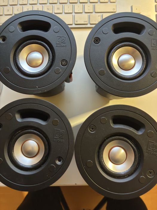 4 Colunas de encastrar AUDAC - CELO2 - Alto-falante de teto