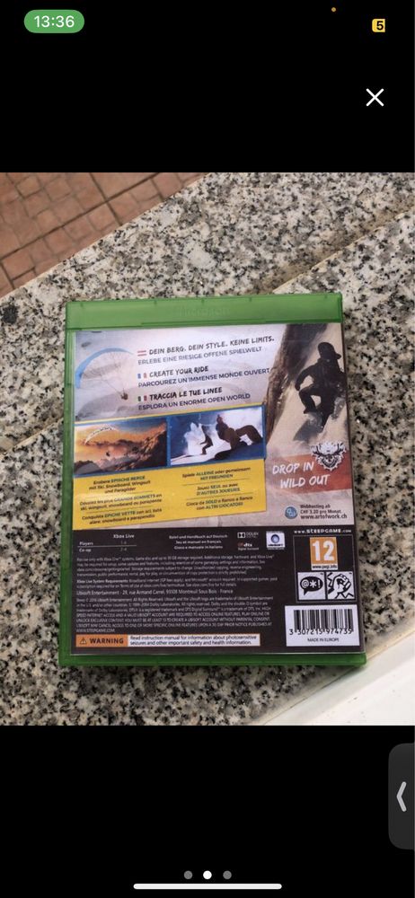 Jogo xbox one em bom estado