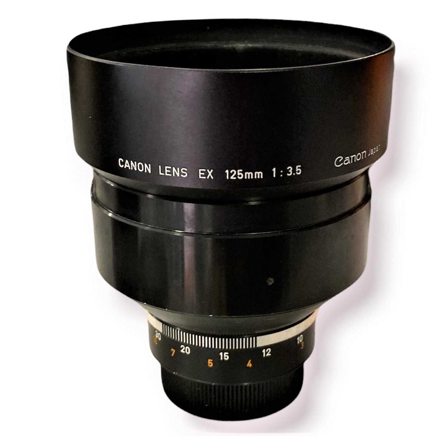 Objectiva Canon Lens EX 125mm 13.5