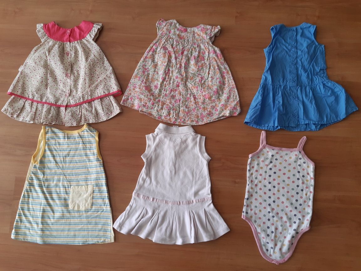 Roupa de Bebé Menina de Verão - 6 meses (6 peças)