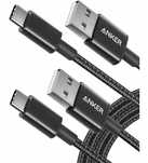 Kable Anker USB-A -  USB-C   2-Pack 0,9m