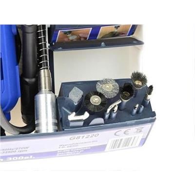 Szlifierka mini 230V 270W z osprzętem 300el