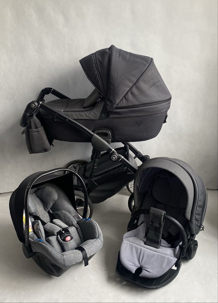 Wozek 3w1 Junama Termo Line Tex /Avionaut Pixel 2023 r.Grey