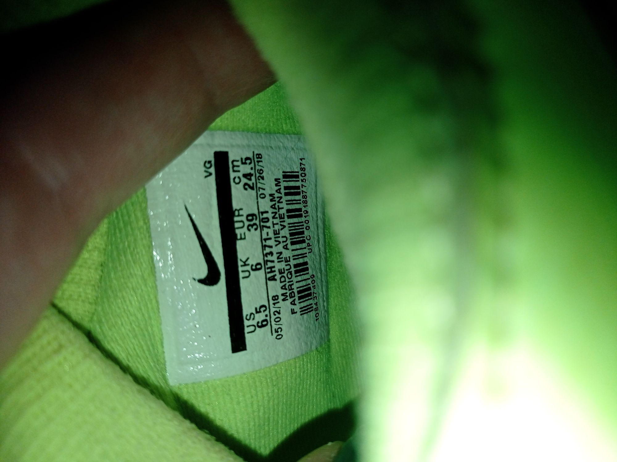 Buty halowe  Nike Mercurial 39