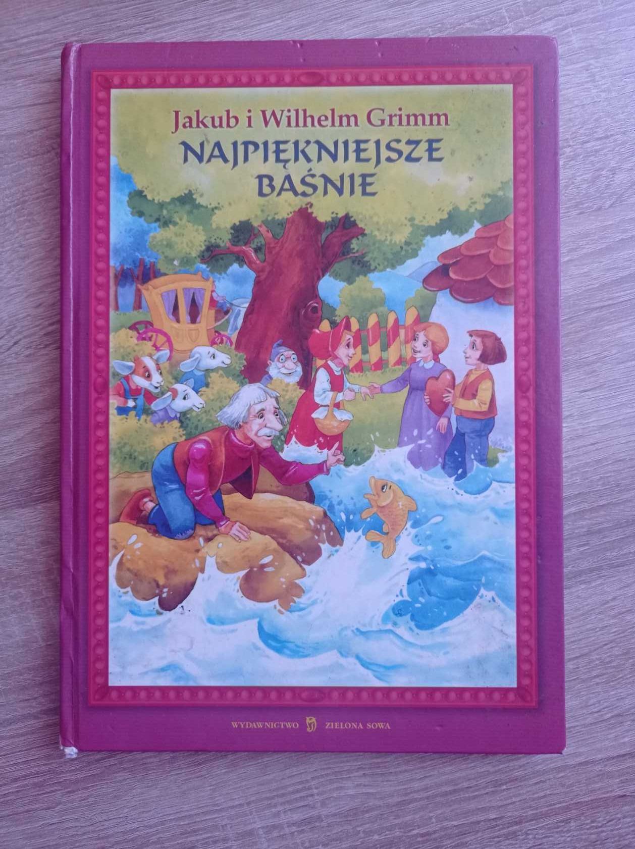 „Najpiękniejsze baśnie braci Grimm" Książka dla dzieci