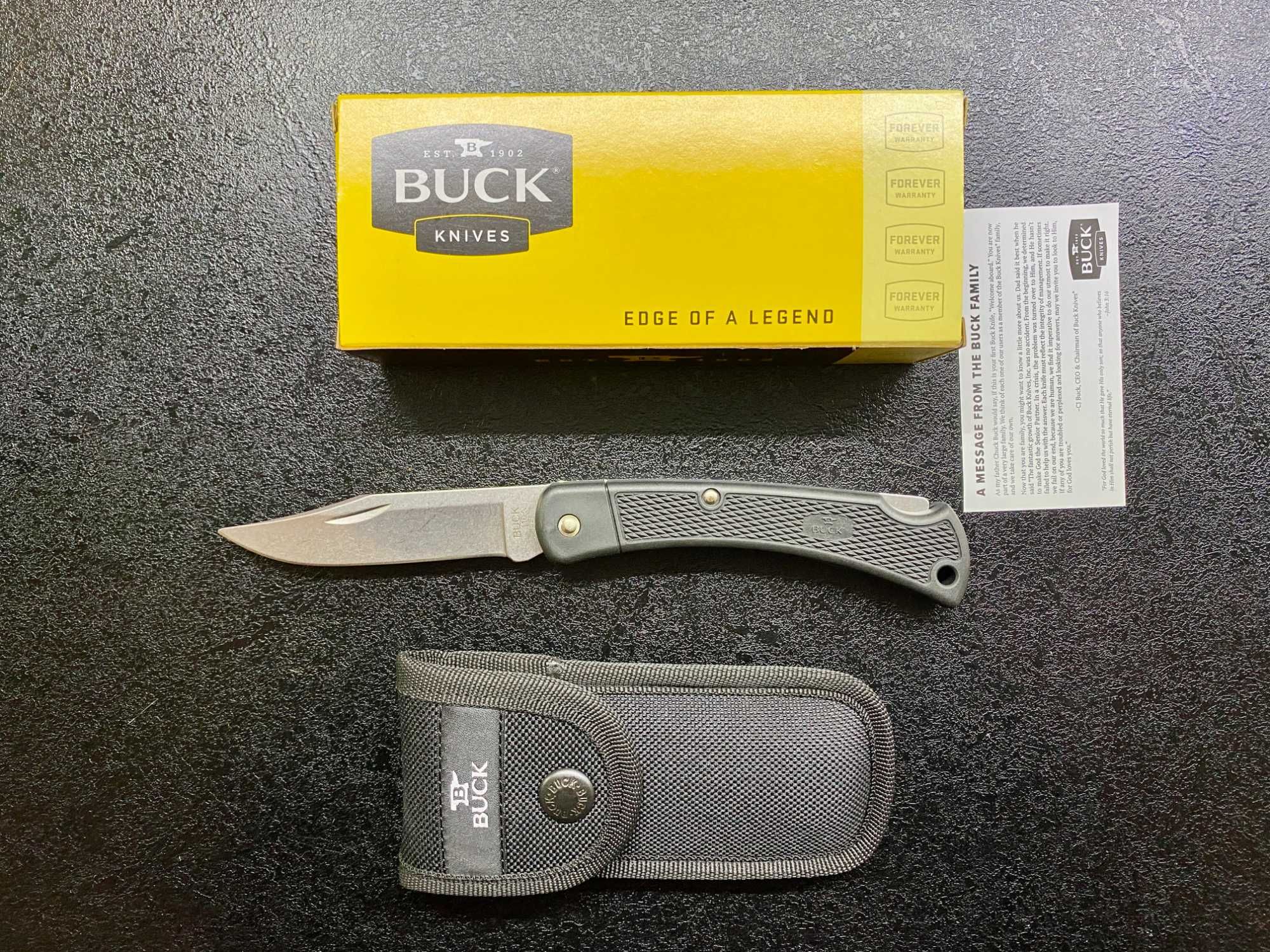 Buck 110 Hunter LT, 420HC. 2025 р.в. Оригінал