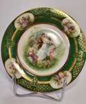 Stary przedwojenny talerz porcelanowy Royal Vienna