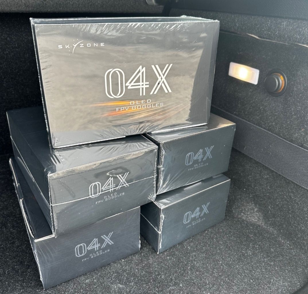 Очки SKYZONE SKY04X PRO OLED Steady View V3.3 Goggles, 5.8G.