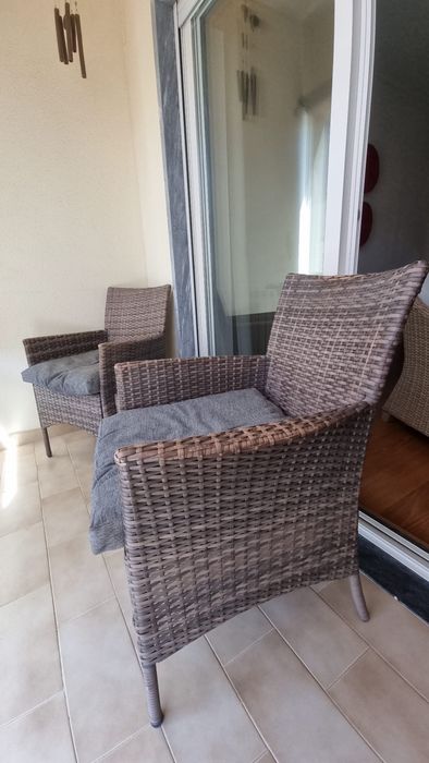 Cadeirões de jardim/varanda