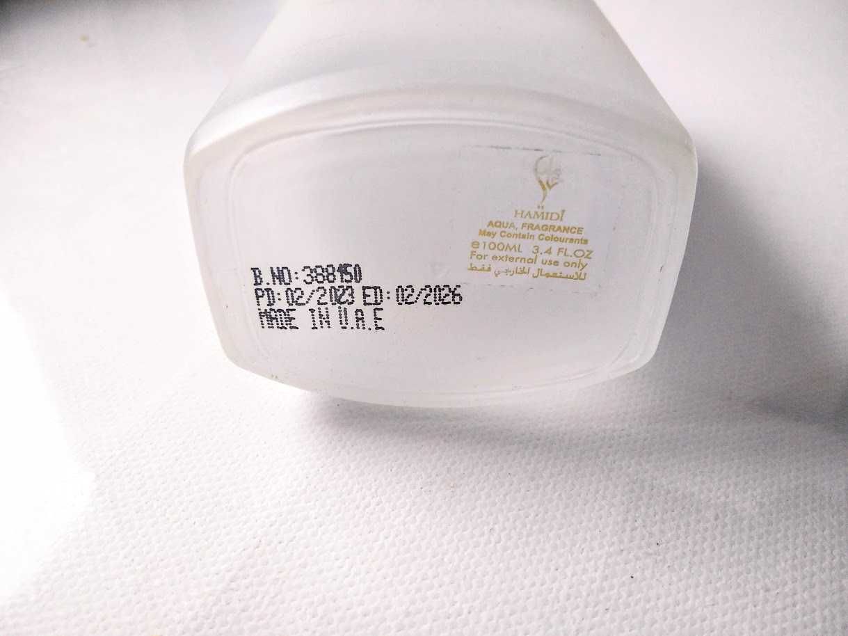Perfumy Hamidi Shams Vanille,woda perfumowana uniseks lattafa