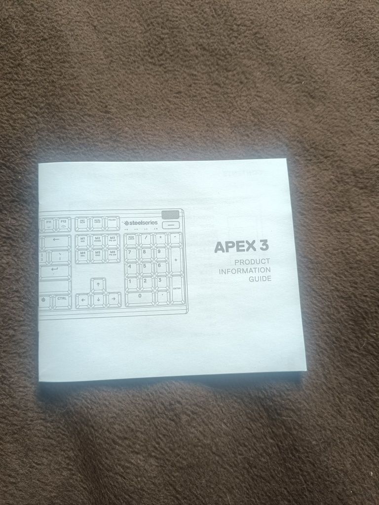 Klawiatura gamingowy steelseries Apex 3