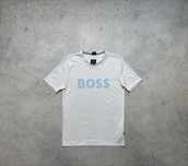 Мужская Футболка Hugo Boss С Большим Логотипом Оригинал Размер M