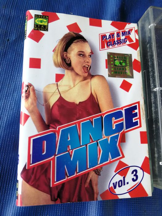 Green Star Dance mix vol 3.Boys Akcent Milano Imperium kaseta audio