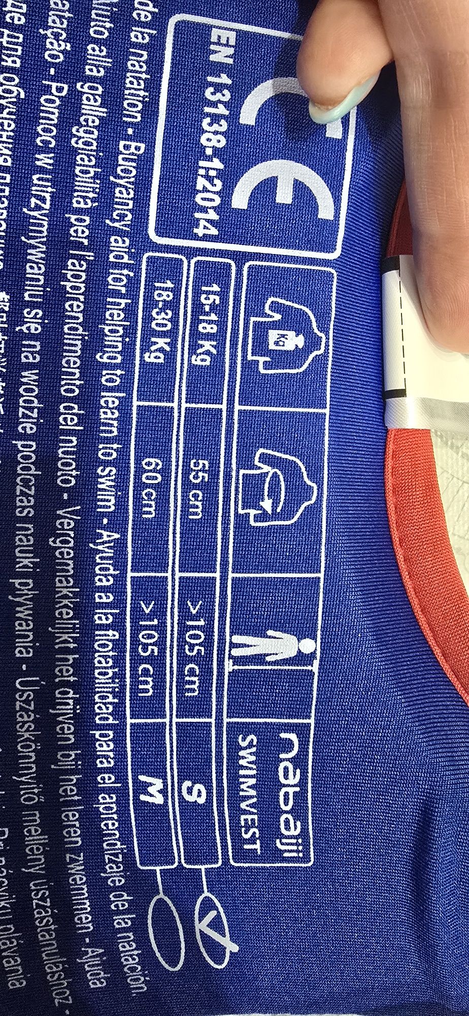 Colete natação para bebé