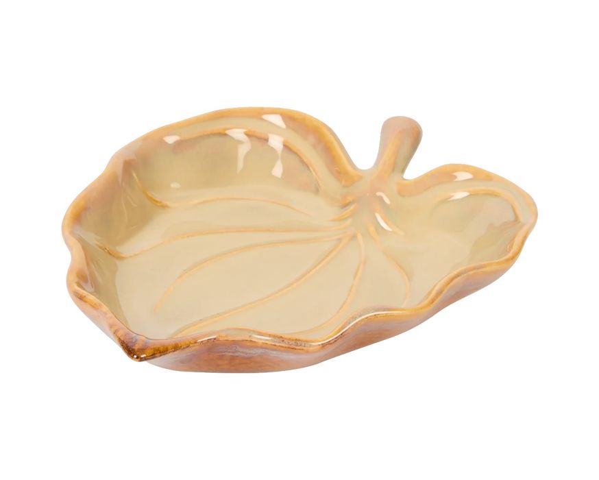 Miska, talerz ceramiczny liść, taca dekoracja