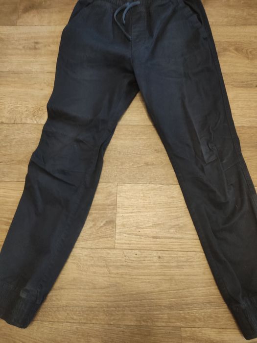 Чоловічи штани джогери темно синього кольору