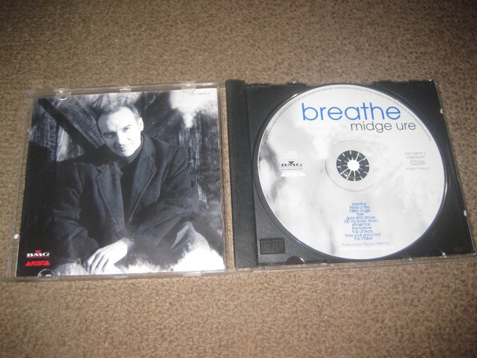 CD do Midge Ure "Breathe" Portes Grátis!
