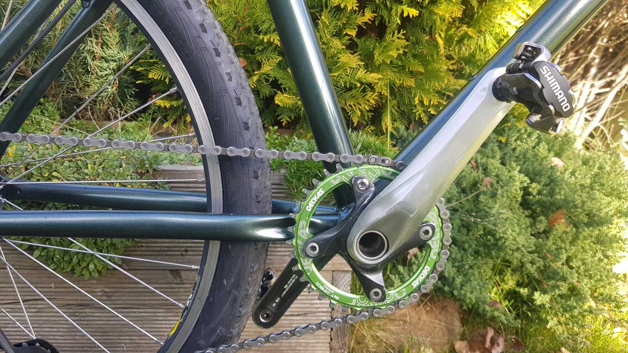 Rower - hardtail 17 cali - osprzęt SHIMANO DEORE.