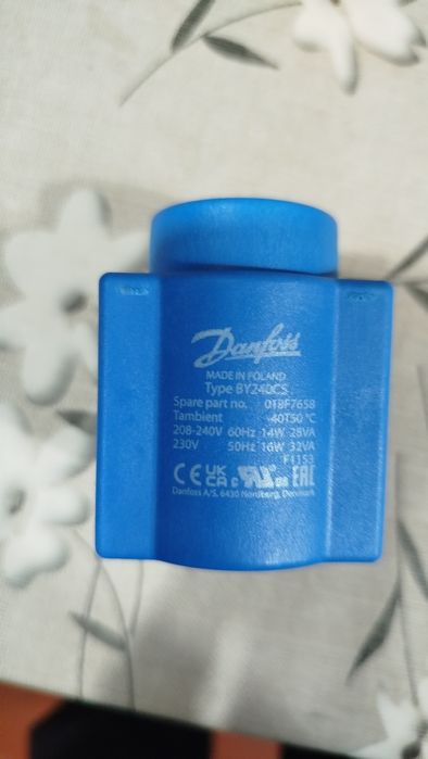 Solenoid coil 230V 50Hz 16W (3 UDS)