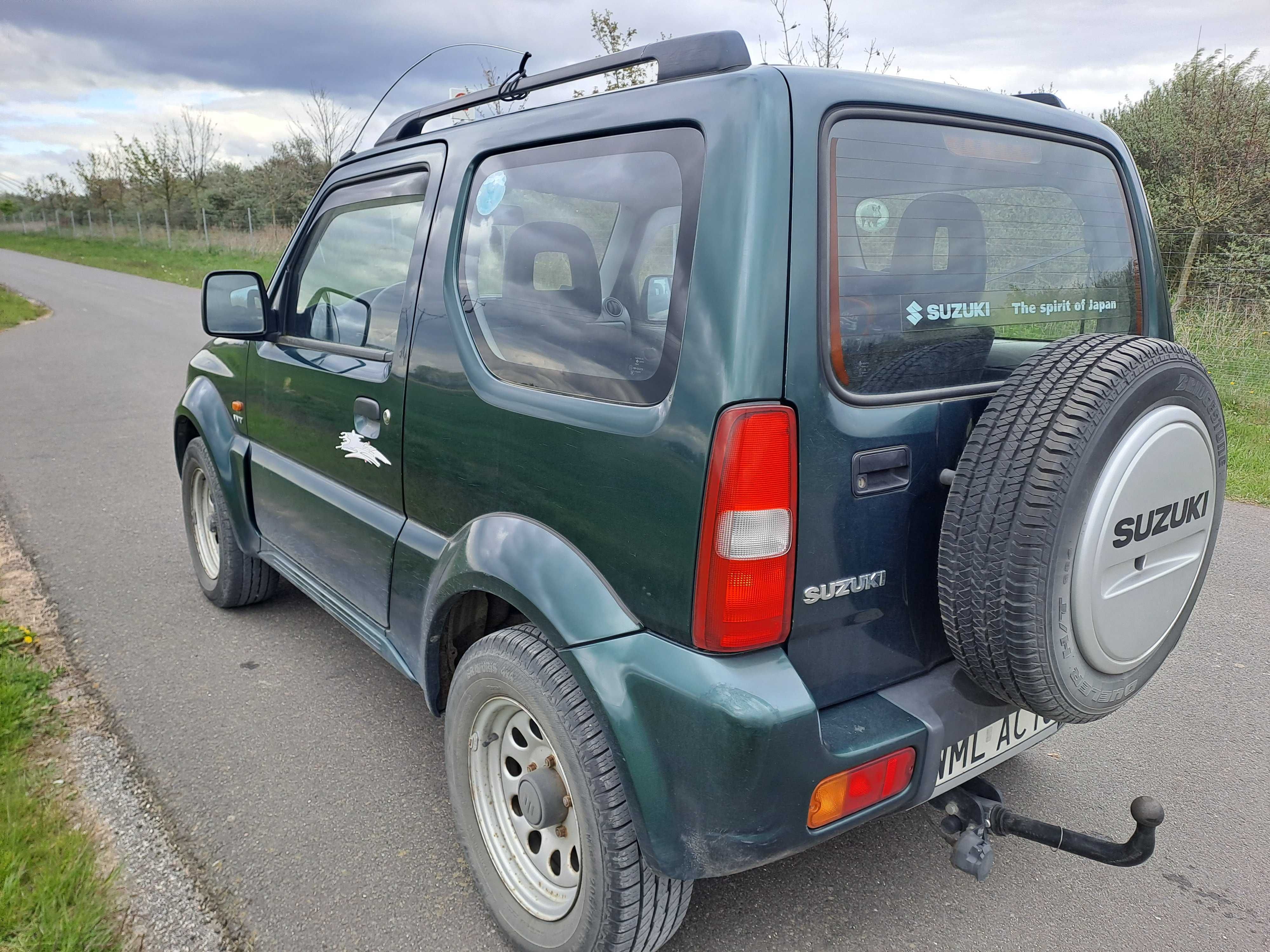 Jimny 1,3 benzyna 2005 4x4 klimatyzacja