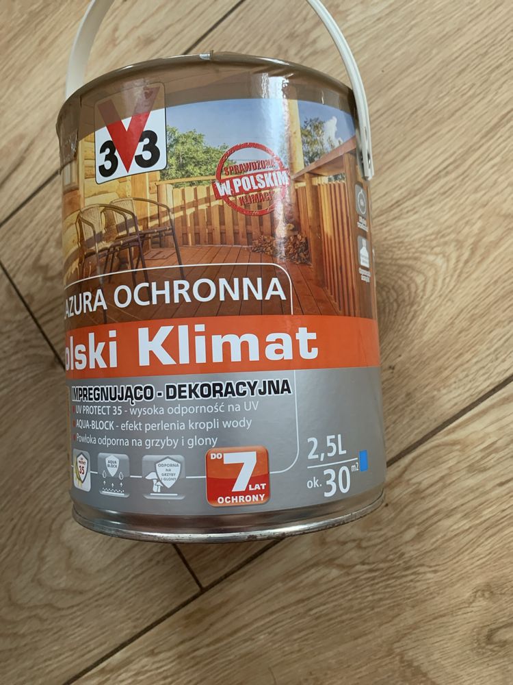 Impregnat do drewna bezbarwny satyna 2,5l