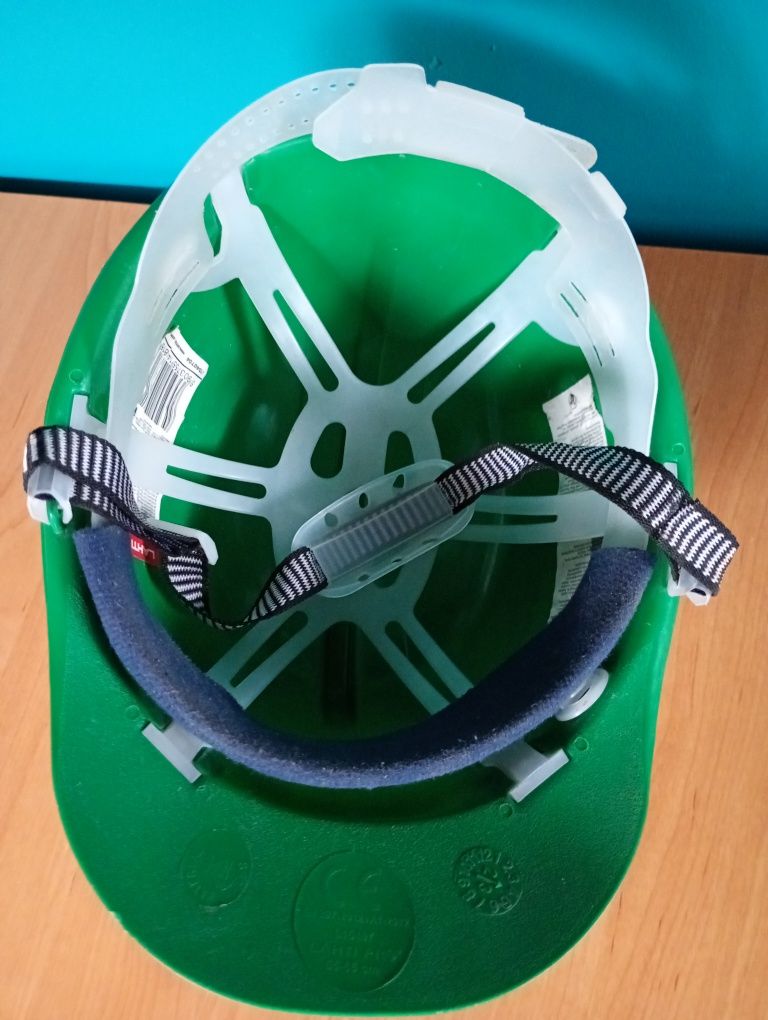 Kask budowlany przemysłowy zielony lahti pro