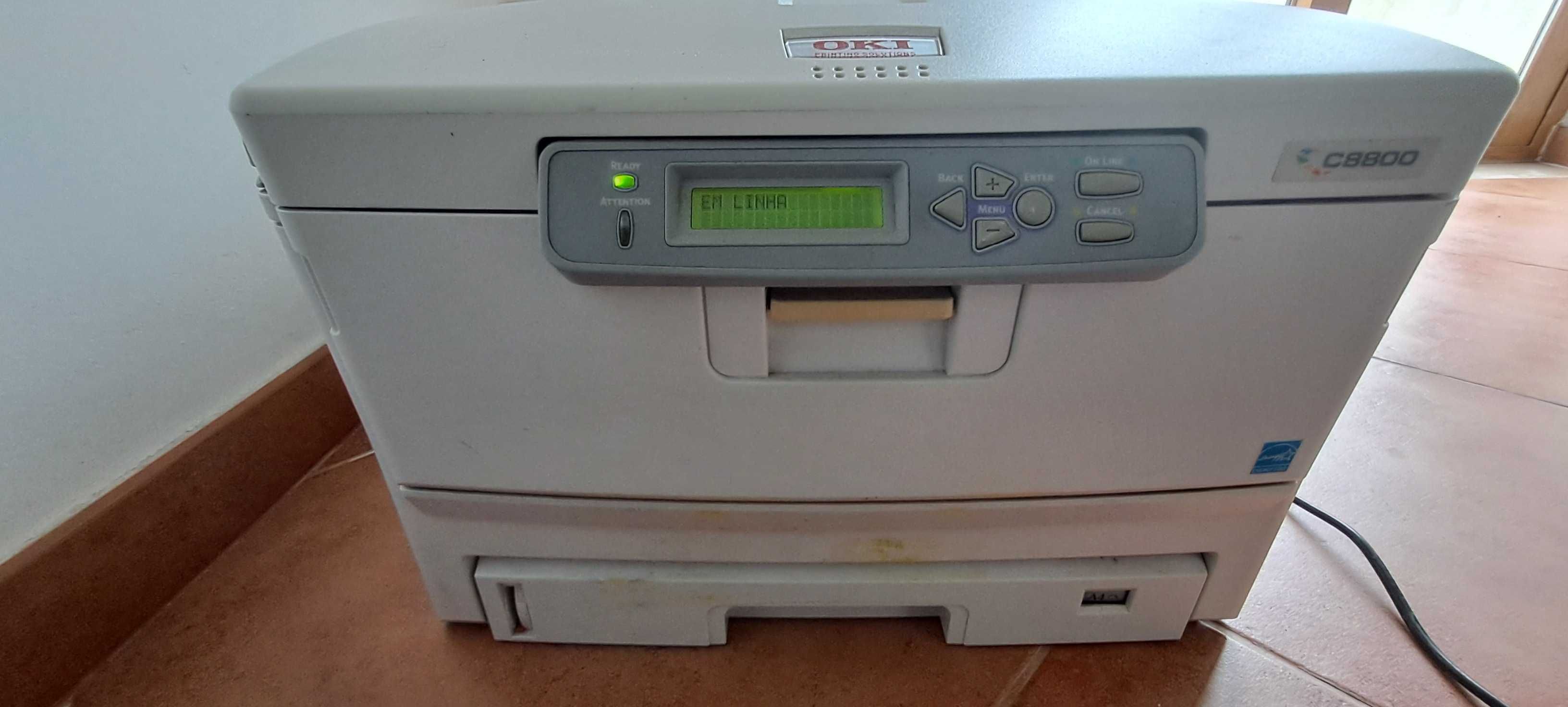 oki c8800 A3 a cores