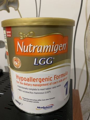 Гипопллергенная смесь NUTRAMIGEN 1 LGG